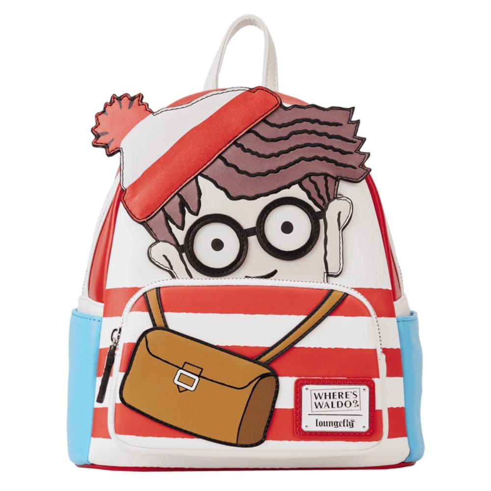 NWT - Loungefly Where’s Waldo Cosplay Mini Backpack